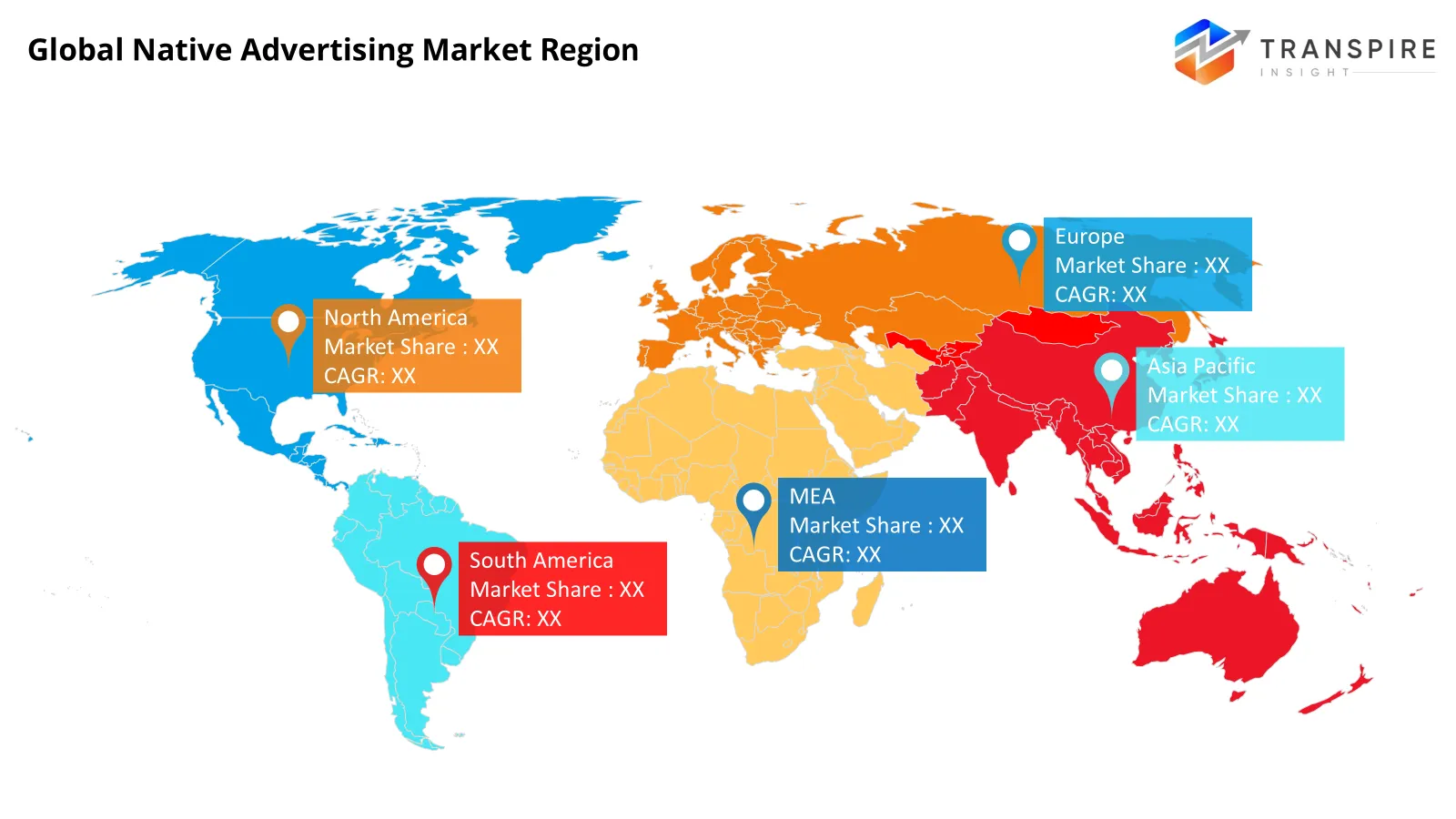 Global Native Advertising Market Region