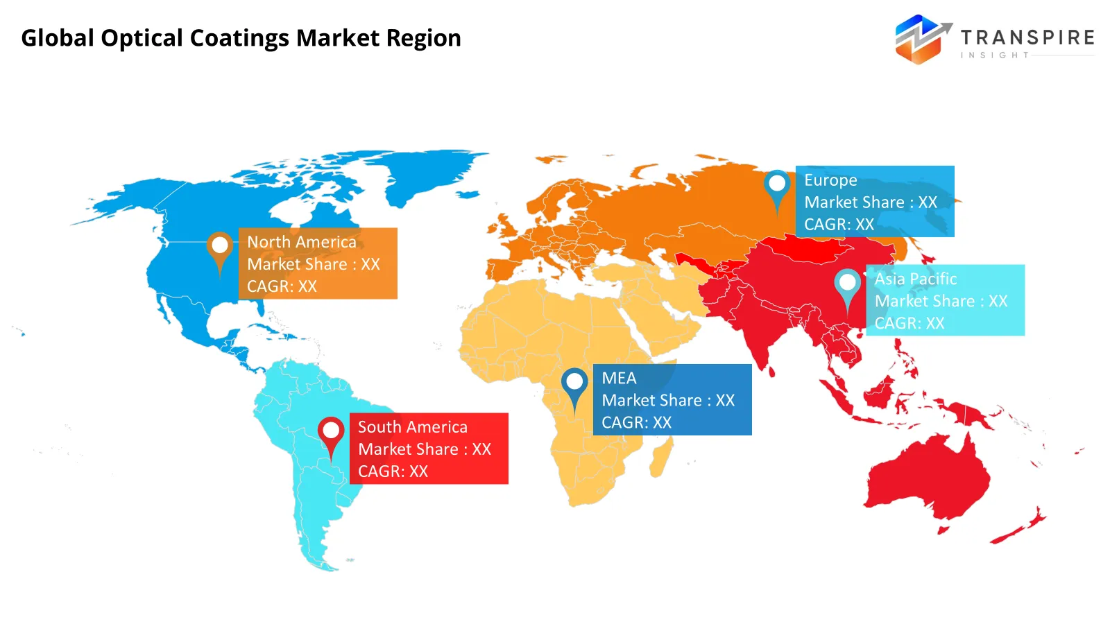 Global Optical Coatings Market Region Global Optical Coatings Market Region