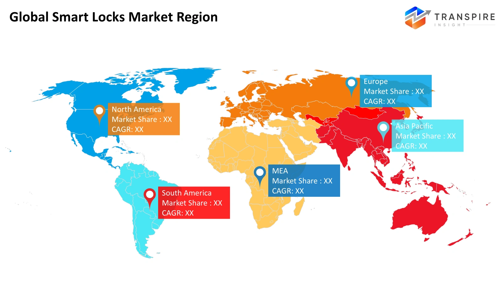 Global Smart Locks Market Region Global Smart Locks Market Region