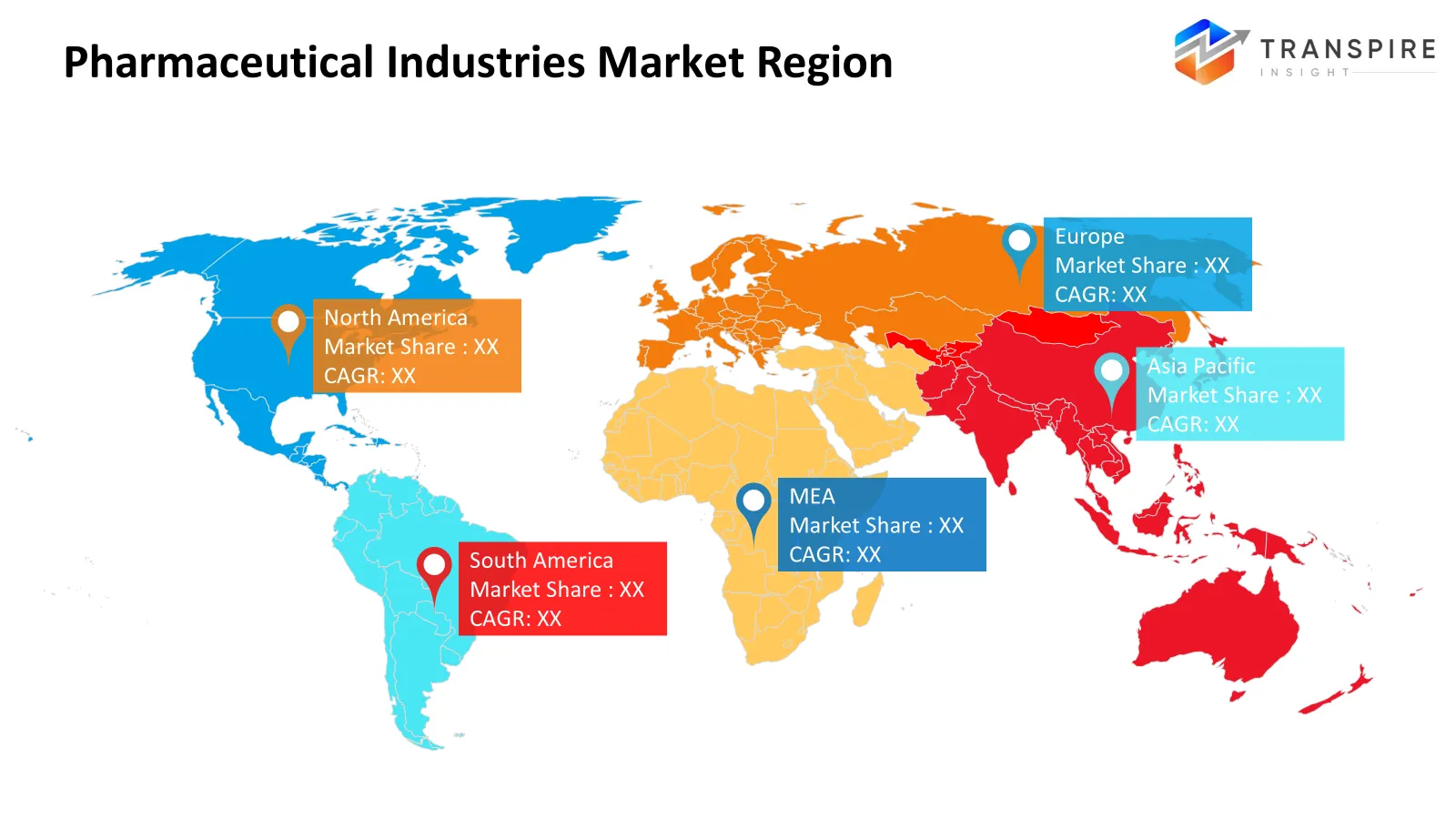 Pharmaceutical Industries Market Region Pharmaceutical Industries Market Region