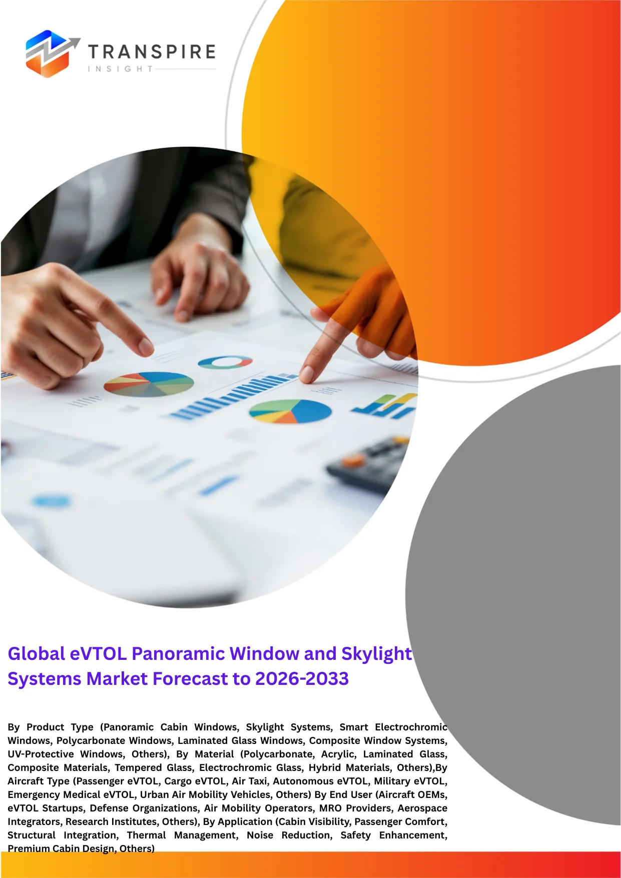 Global eVTOL Panoramic Window and Skylight Systems Market, Forecast to 2026-2033
